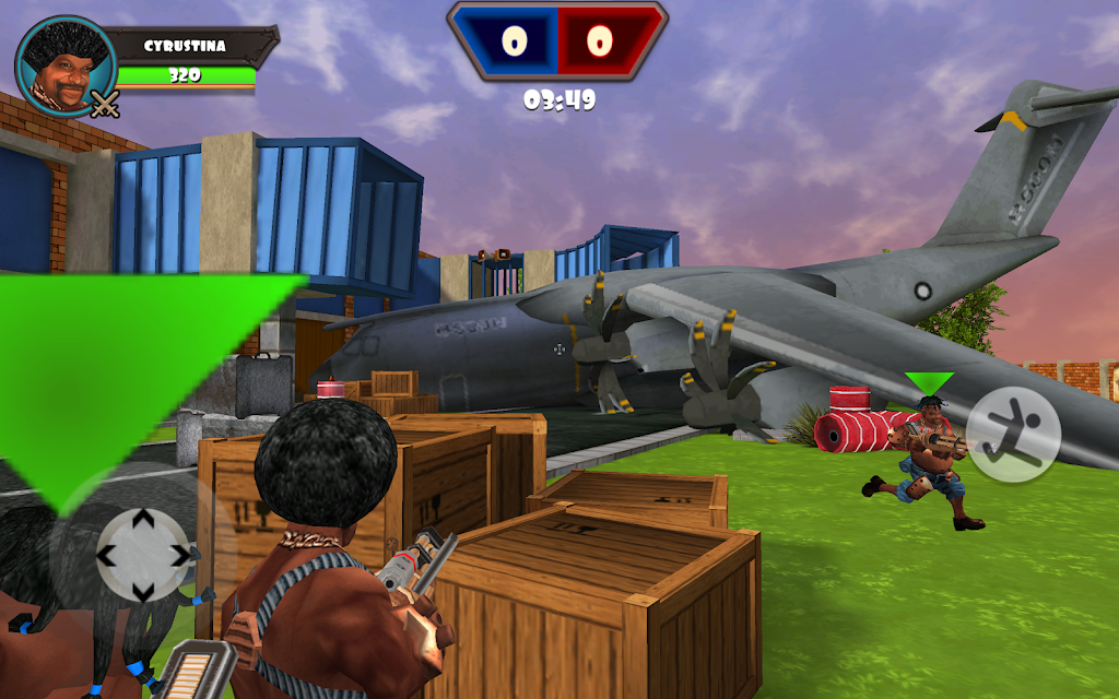 Airport Clash 3D - Minigun Sho