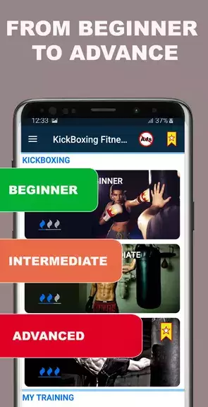 Kickboxing fitness Trainer স্ক্রিনশট 2