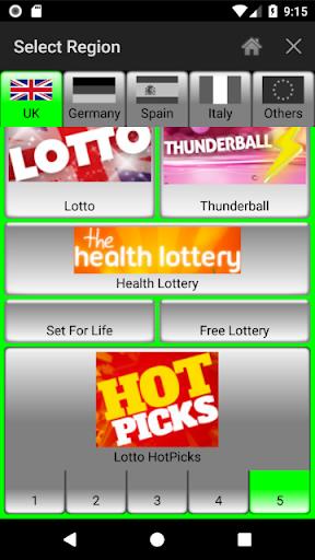 Lotto Number Generator for EUR Screenshot 0