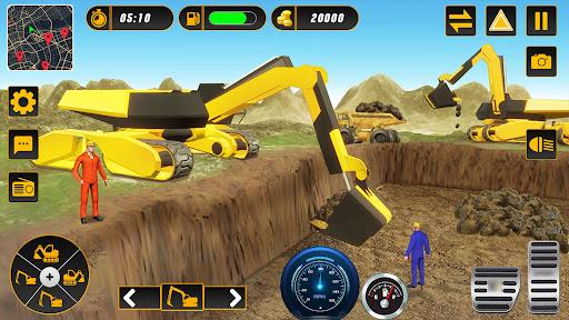 Sand Excavator Simulator 3D Tangkapan skrin 3