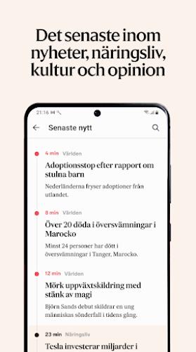 Svenska Dagbladet Screenshot 3