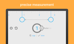 Ruler App: Measure centimeters