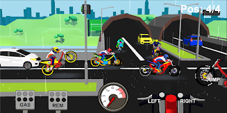 Indonesia Drag Bike Racing 3D應用截圖第1張