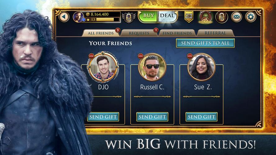 Game of Thrones Slots Casino应用截图第3张