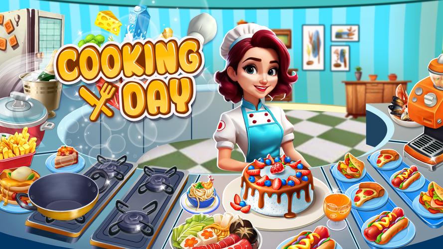 Schermata Cooking Day Master Chef Games 0