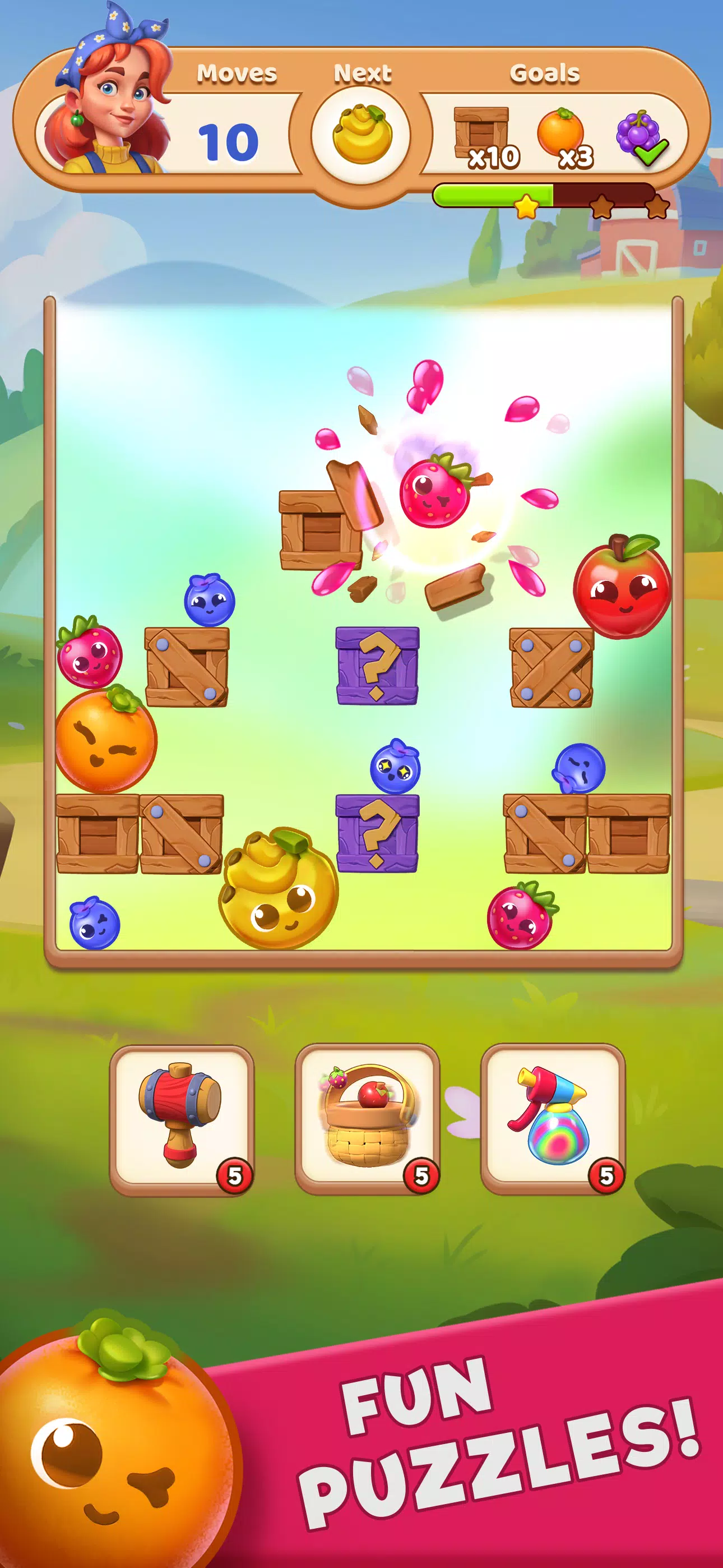 FruitFall!应用截图第1张