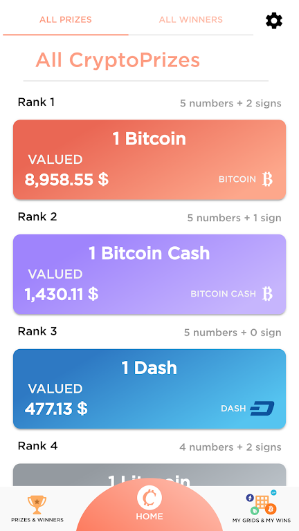 CryptoLoto スクリーンショット 0