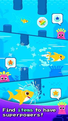 BabyShark 8BIT:Finding Friends Schermafbeelding 3