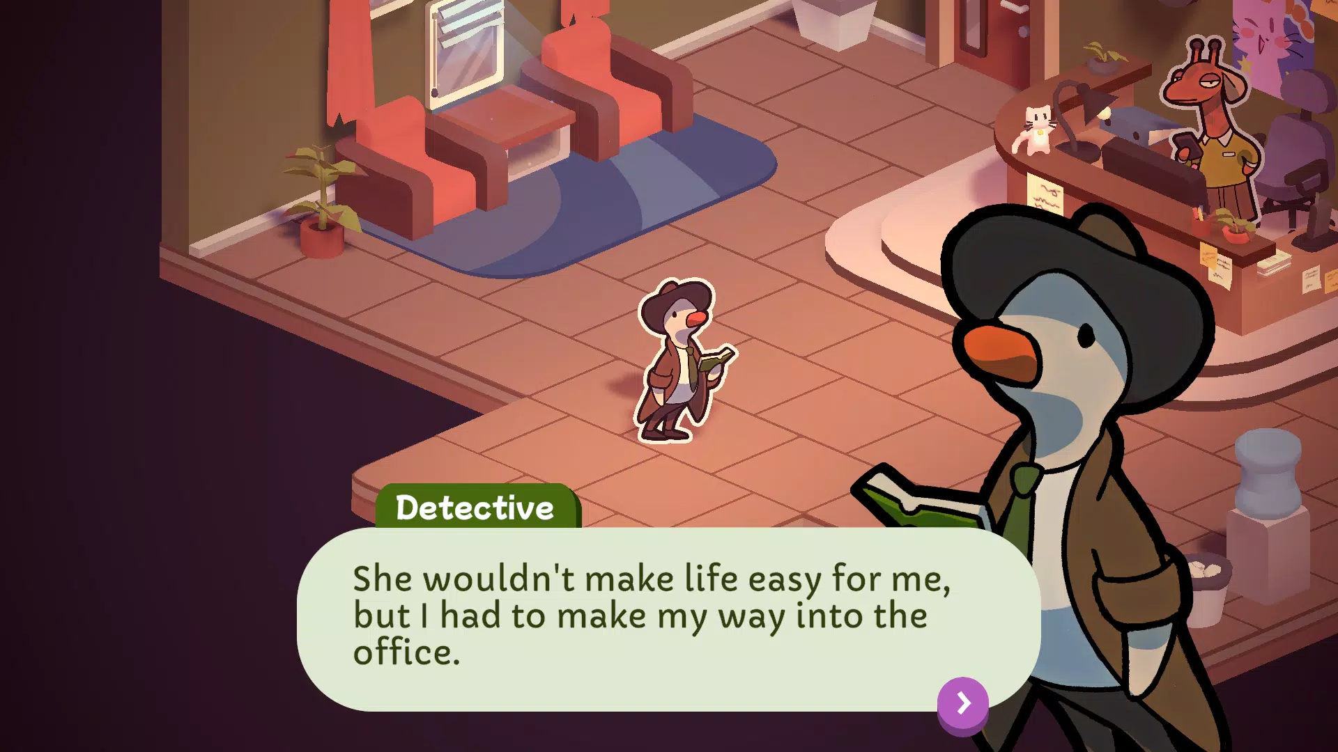 Duck Detective: Secret Salami ภาพหน้าจอ 0