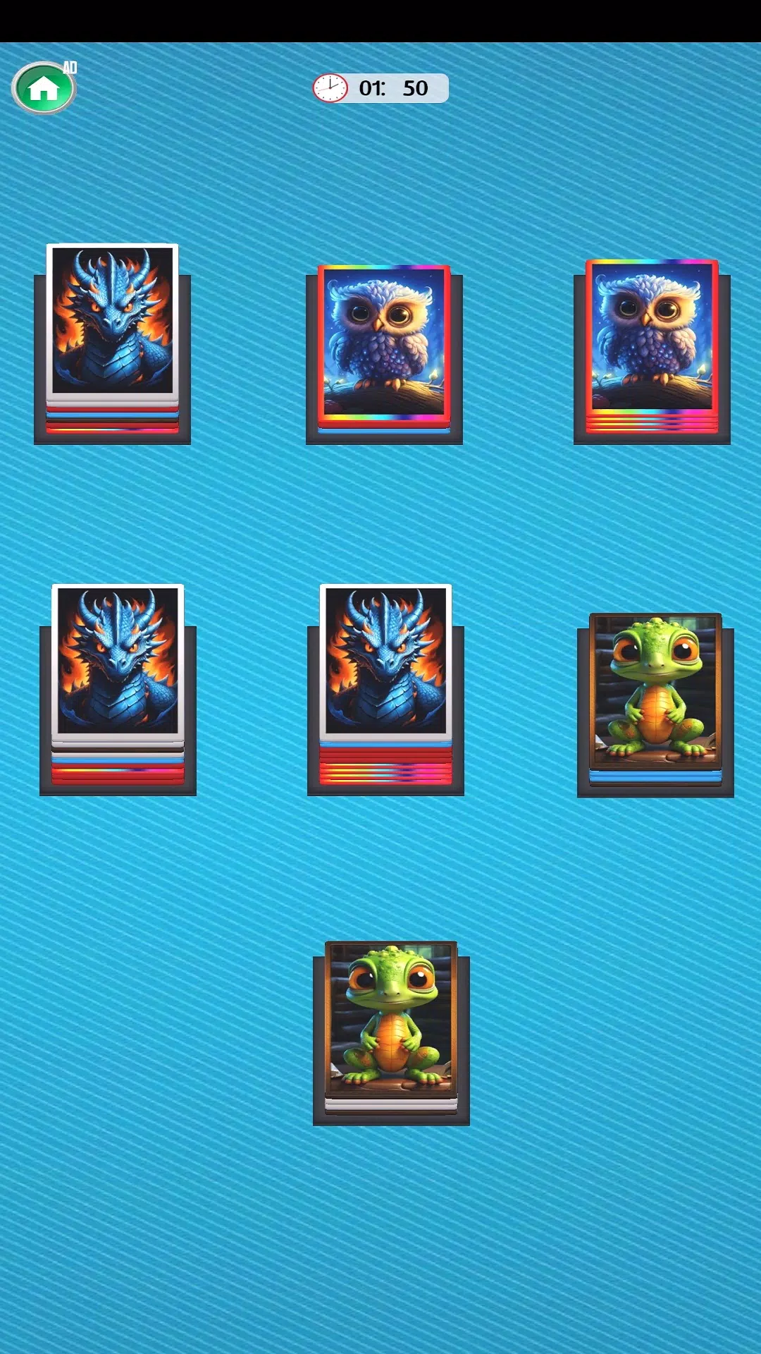 TCG Mini Card Craft Brain Game Screenshot 2