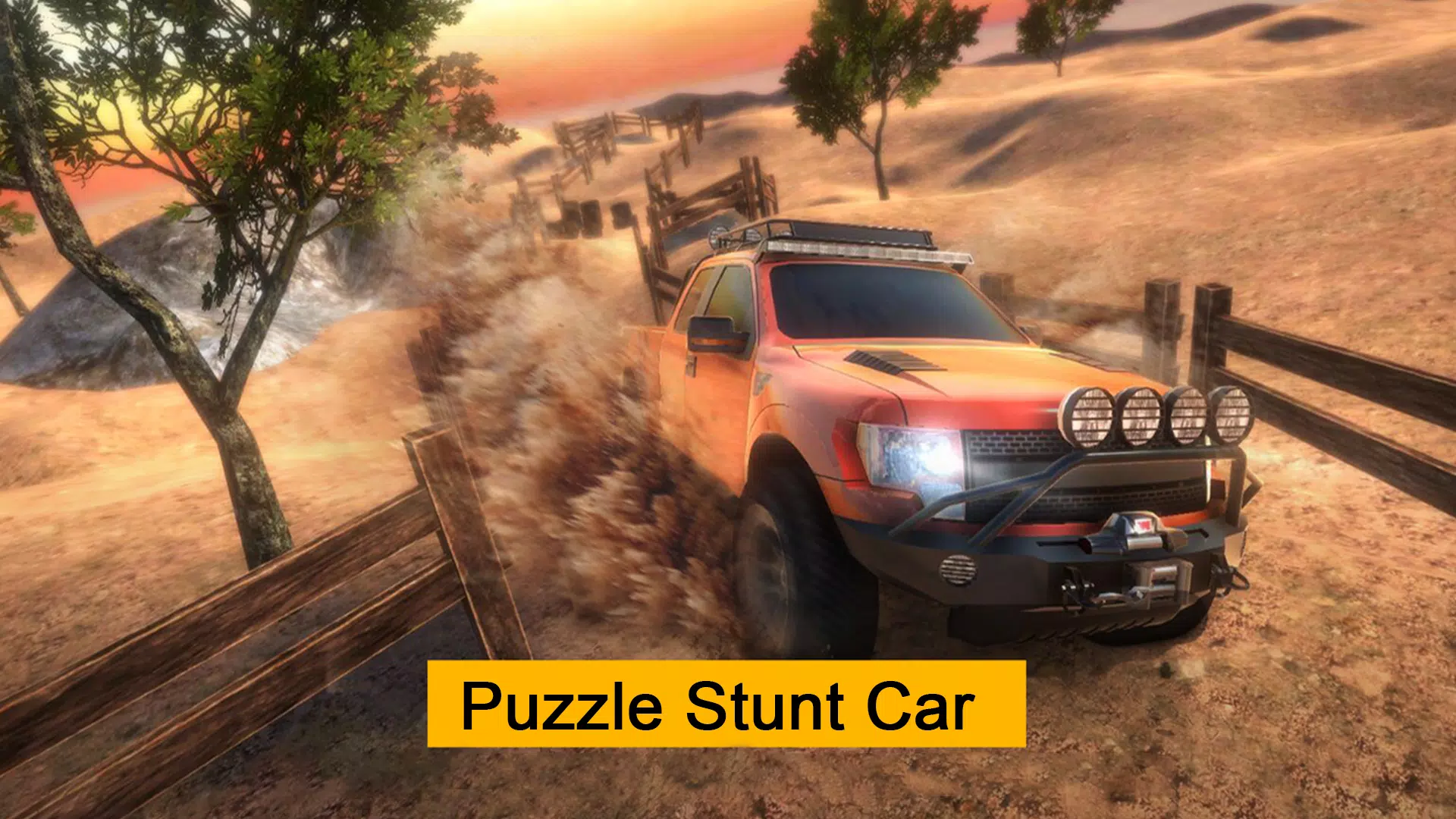 Puzzle Stunt Car Screenshot 0