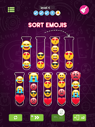 Emoji Sort: Sorting Games スクリーンショット 0