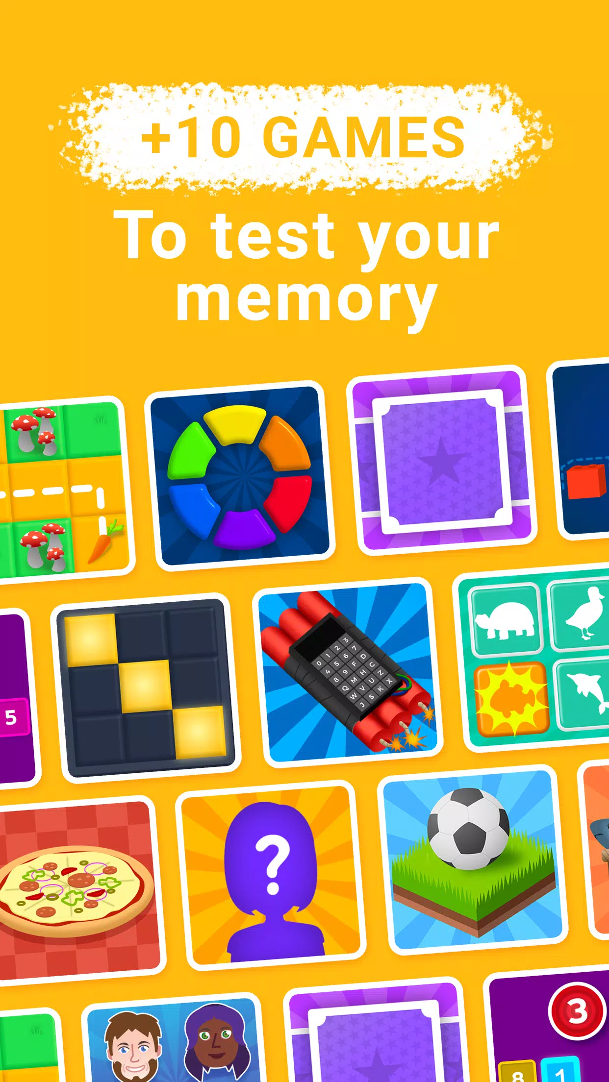 Train your Brain. Memory Games স্ক্রিনশট 1