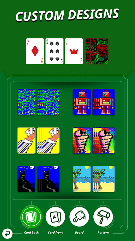 Solitaire - 3 in 1 Card games スクリーンショット 2