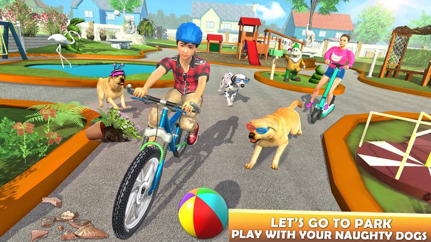 Family Pet Dog Games Schermafbeelding 2