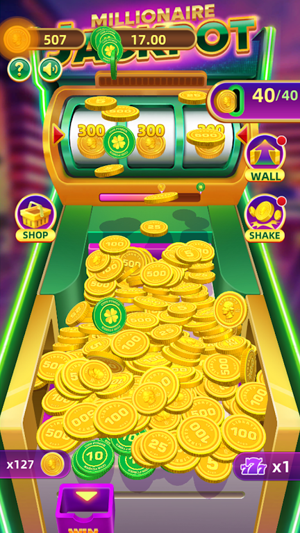 Jackpot Lucky Pusher Screenshot 1