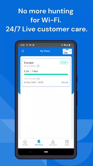 GigSky: Buy eSIM Online Скриншот 3