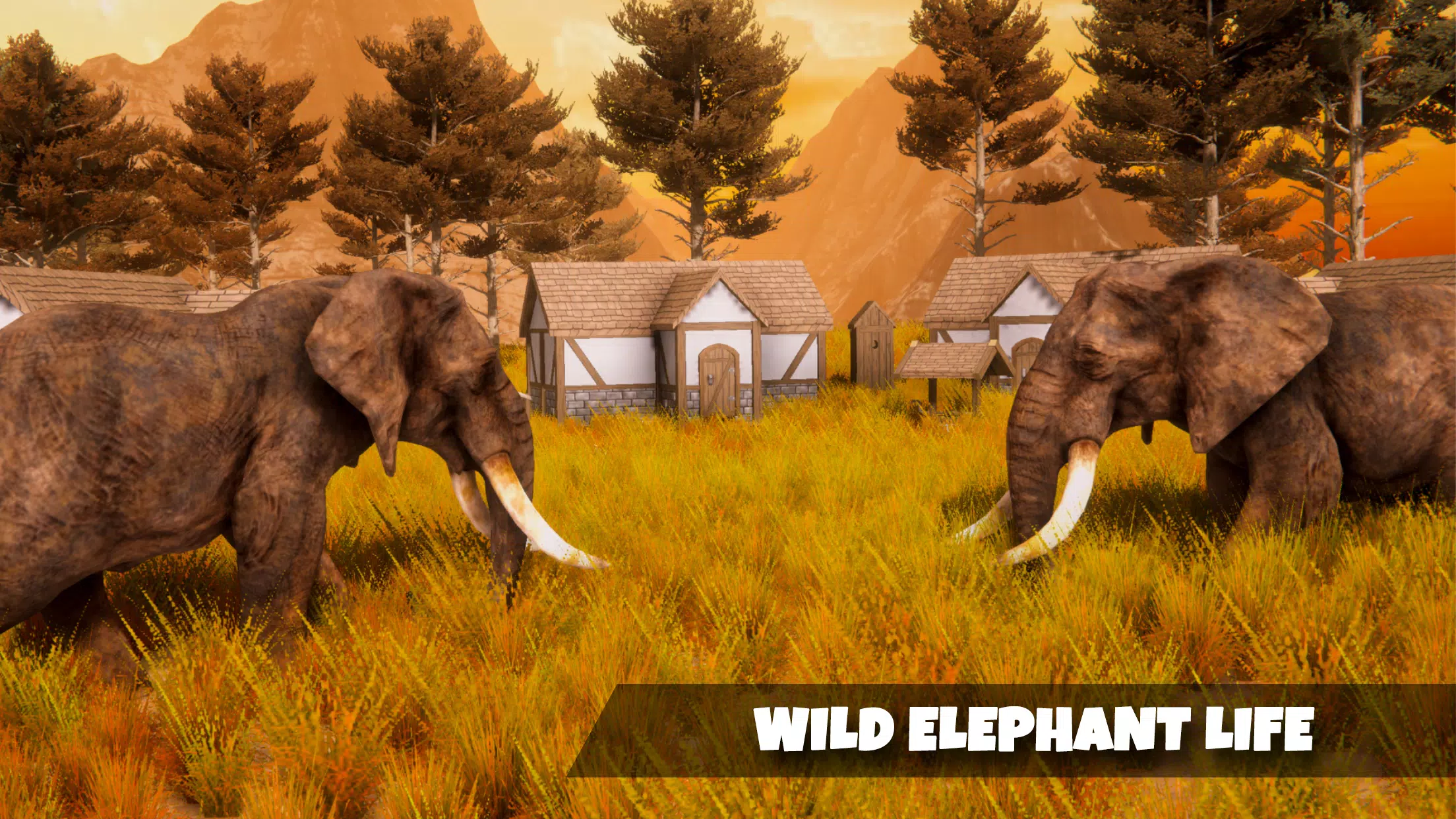 Elephant Simulator Wild Life स्क्रीनशॉट 1