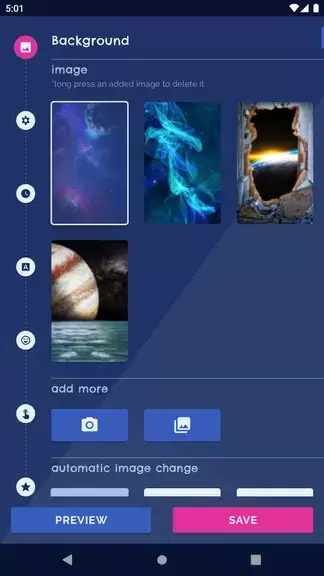 Galaxy Universe Live Wallpaper