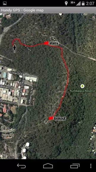 Handy GPS lite Screenshot 2