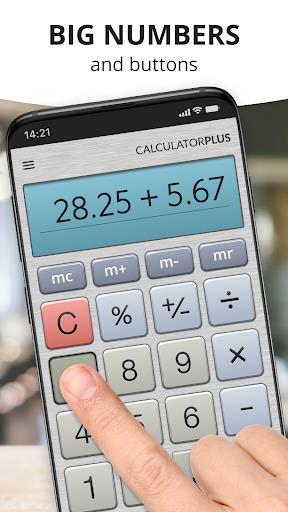 Calculator Plus with History (MOD) Screenshot 3