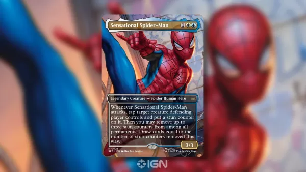MTG Spider-Man card