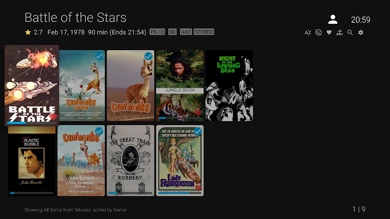 Jellyfin for Android TV Screenshot 1