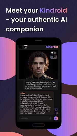 Kindroid: AI Скриншот 2