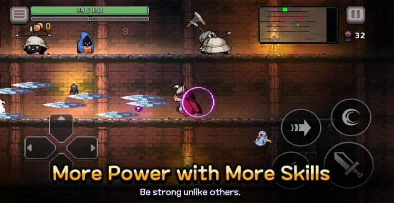 Dungeon Slasher: Roguelike Capture d'écran 2