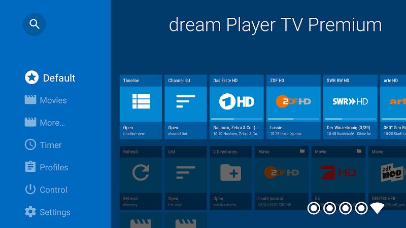 dream Player for Android TV Screenshot 1