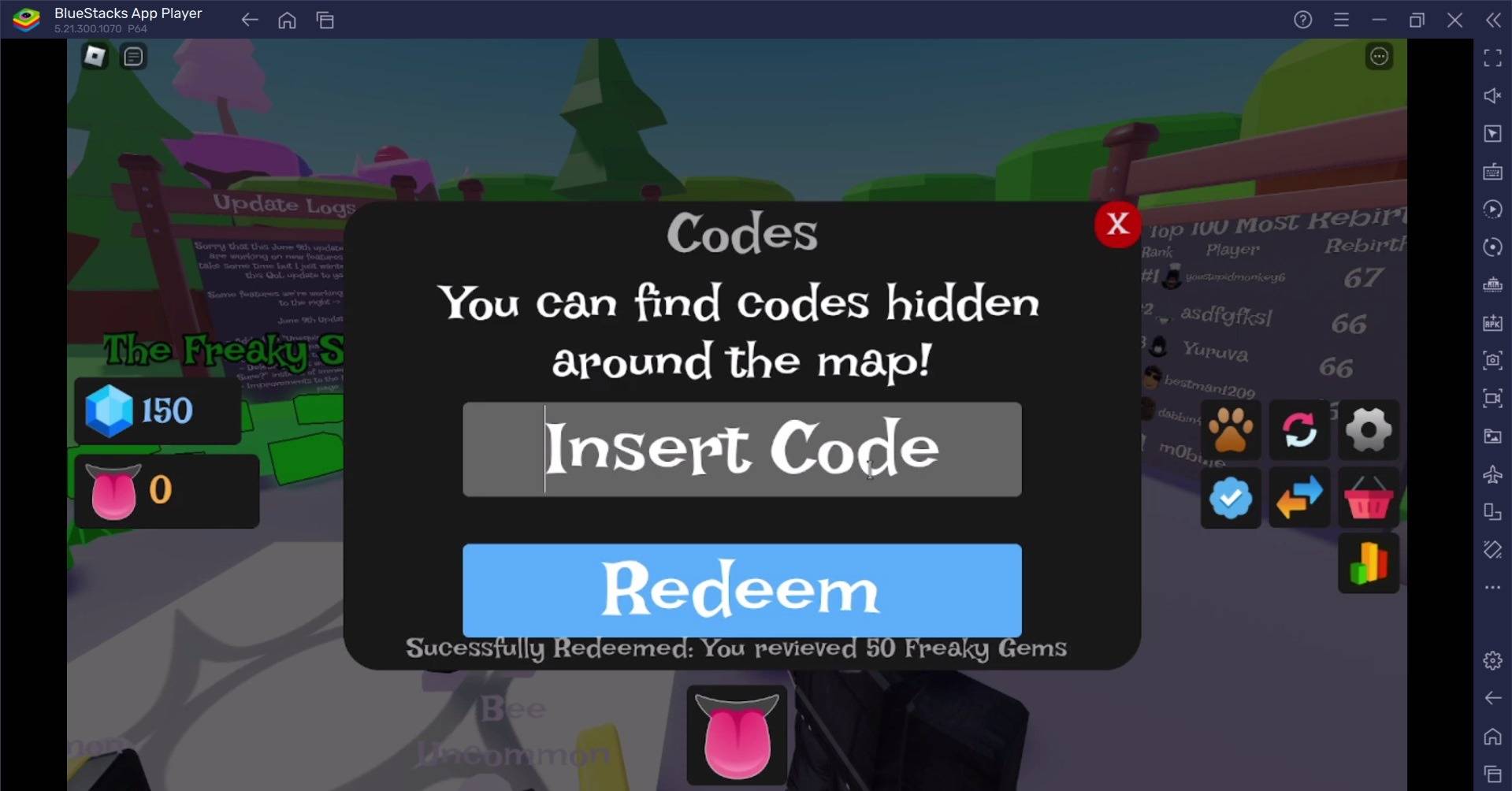 Freaky Simulator Roblox Codes Redemption