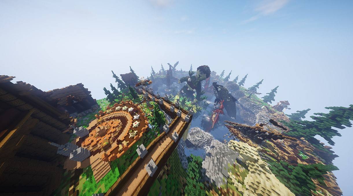Minecraft Hunger Games sa Craftrise