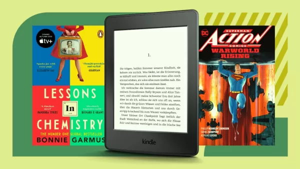 Kindle at comixology logo