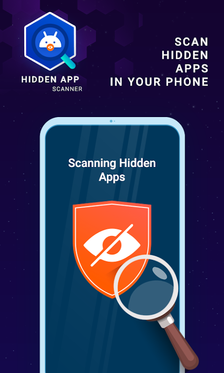 Hidden Apps Scanner Schermafbeelding 1