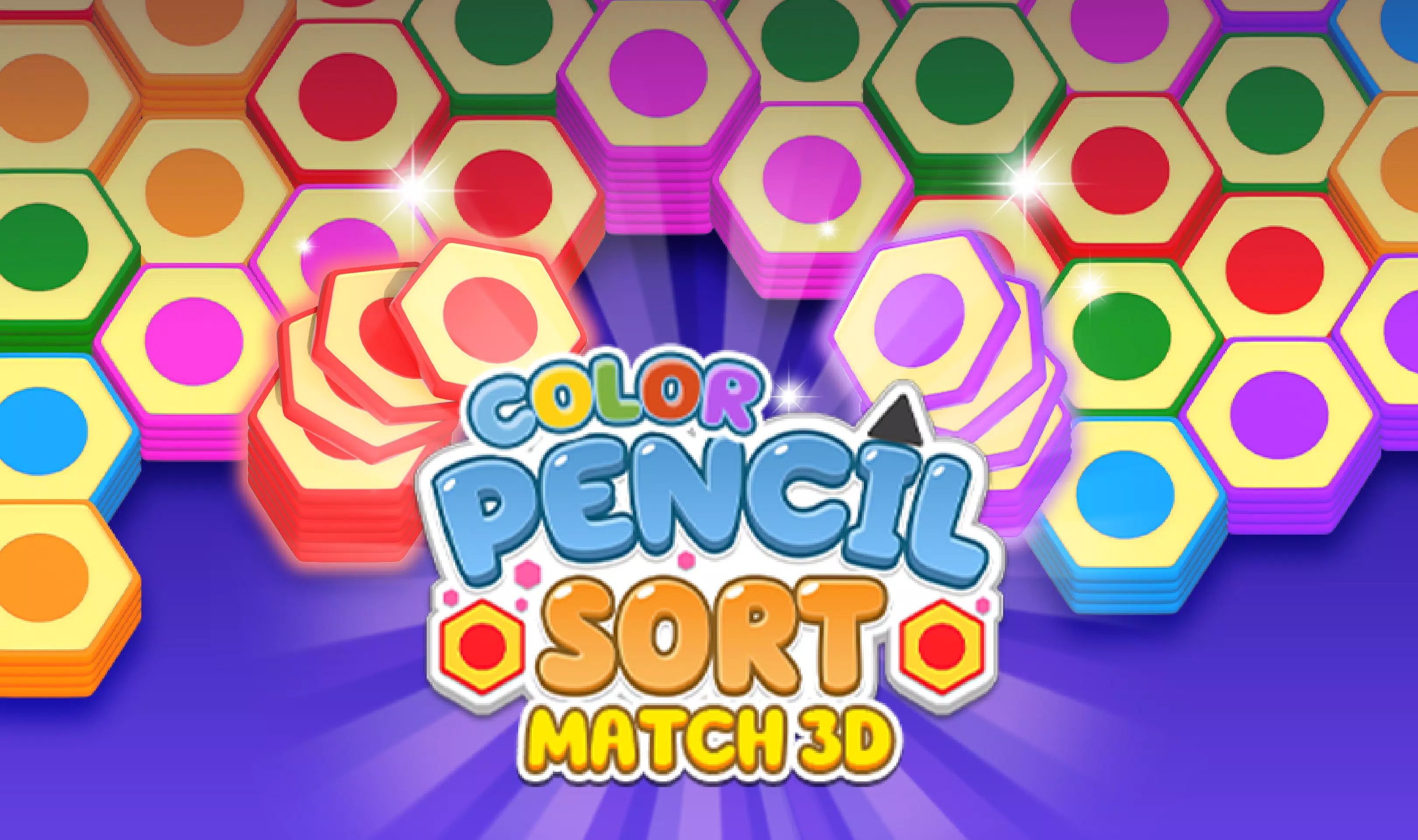 Color Pencil Sort - Match 3D Скриншот 0