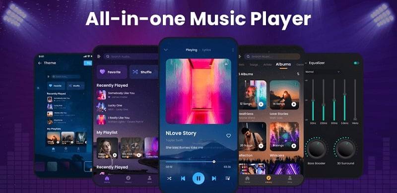 Offline Music Player: My Music Schermafbeelding 0