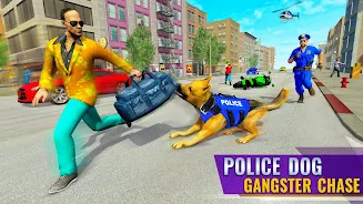 US Police Dog Crime Chase Game Captura de tela 3