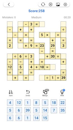 Math Number: Cross Math Puzzle স্ক্রিনশট 3