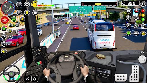 Grand City Racing Bus Sim 3D Captura de pantalla 3