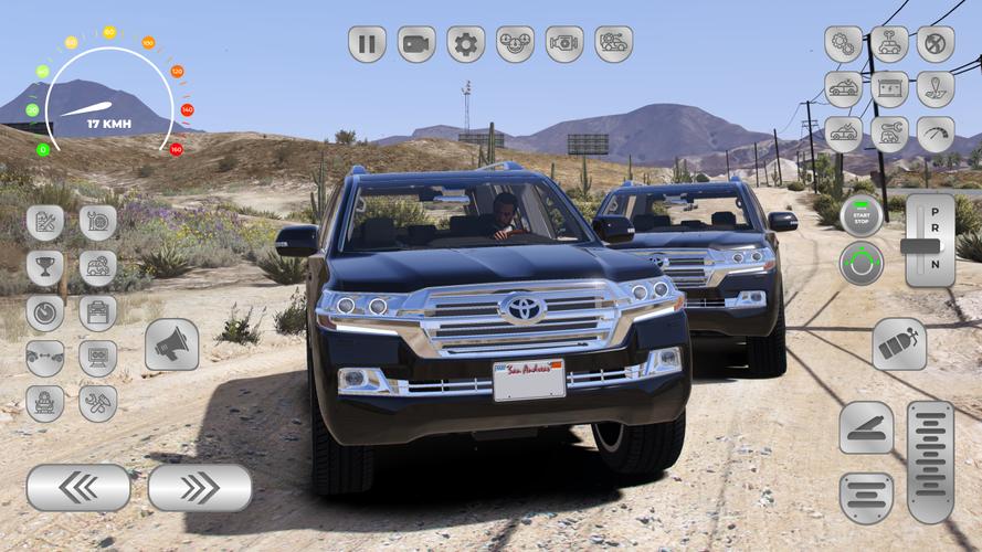 Luxury Land Cruiser Sand Drive Screenshot 2