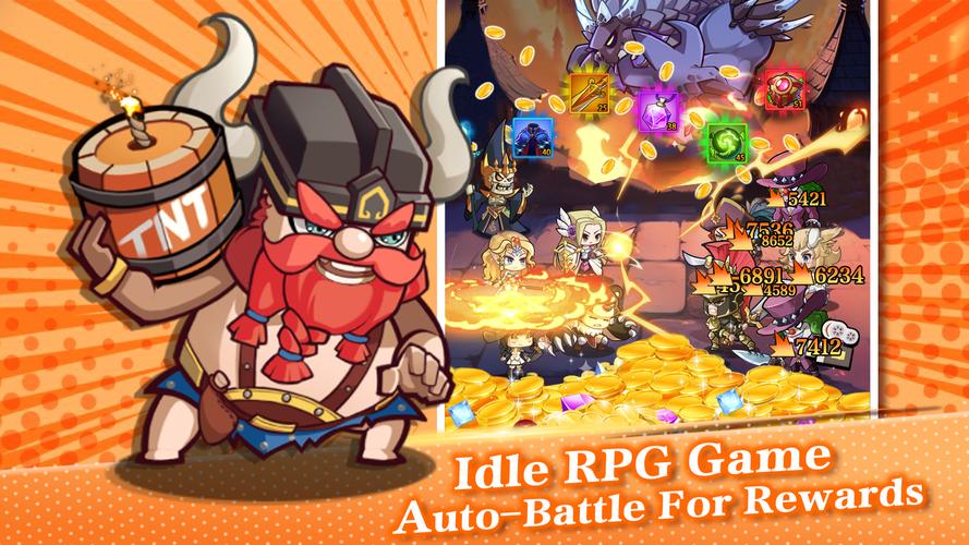 Mythic Summon: Idle RPG Capture d'écran 2