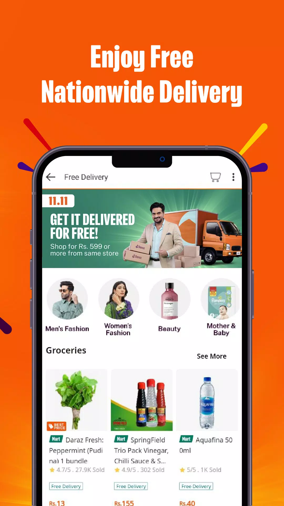 Daraz Online Shopping App Capture d'écran 3