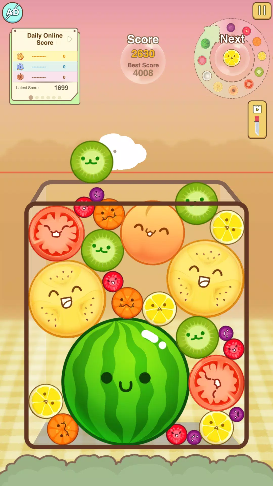 Watermelon Merge Game Zrzut ekranu 0