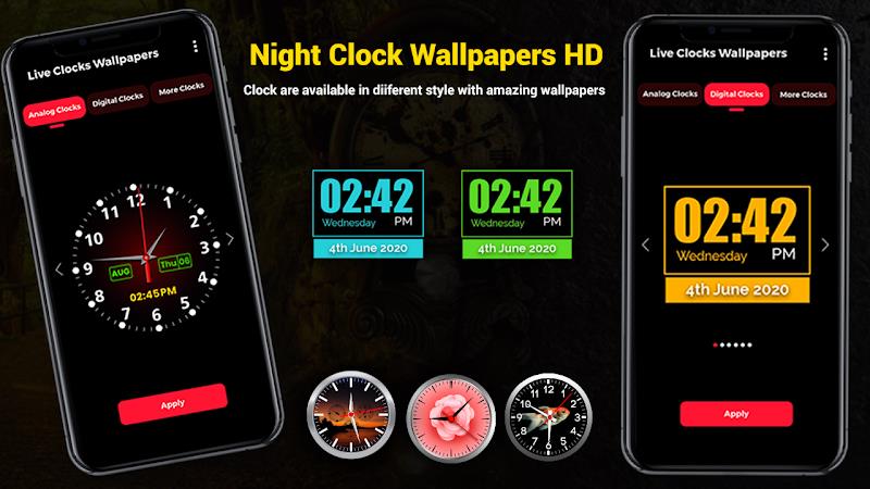 Smart Digital Clock Wallpapers應用截圖第2張