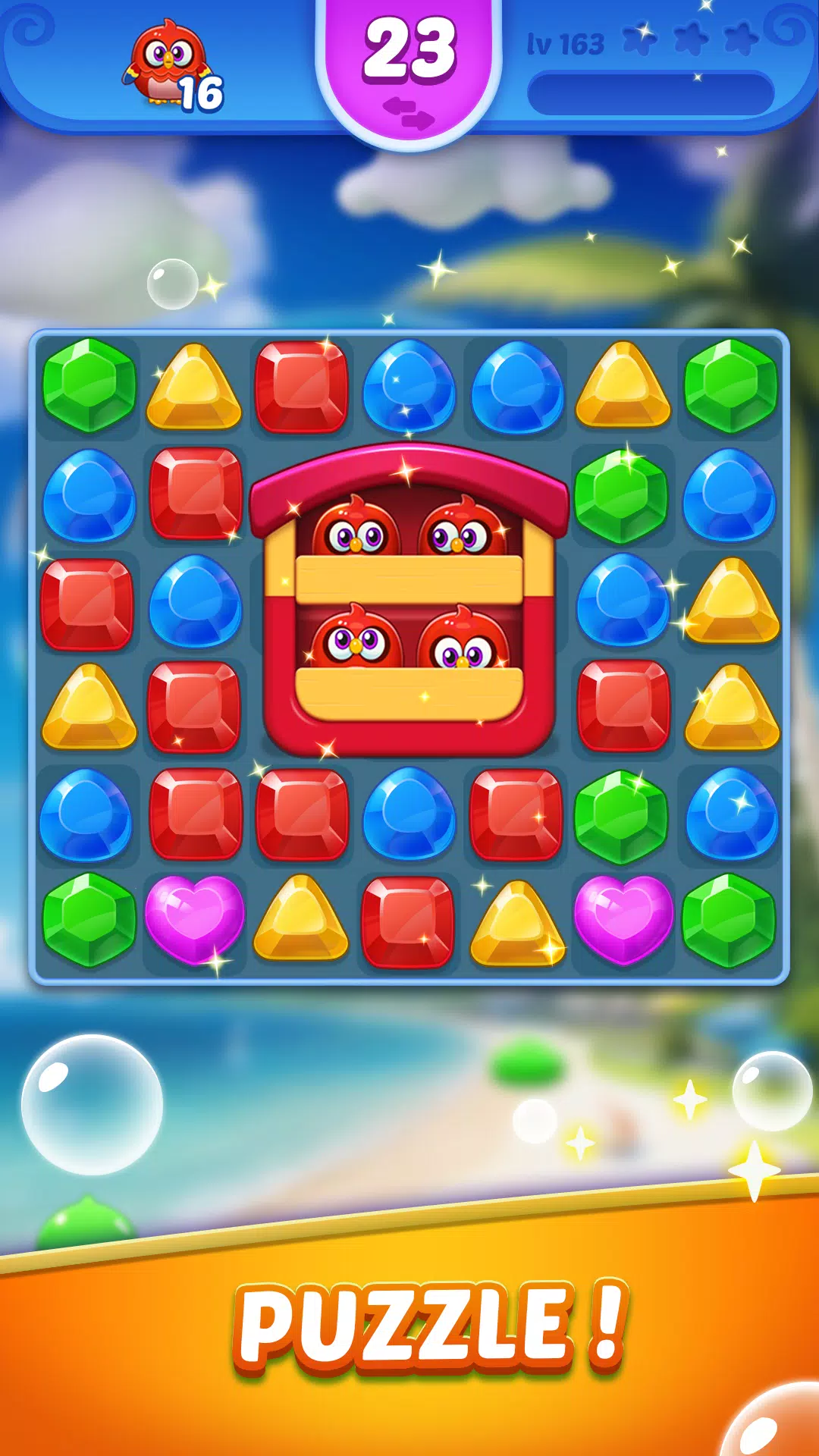 Jewel Blast Time - Match 3 Capture d'écran 3