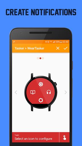 WearTasker - Tasker for Wear ภาพหน้าจอ 1