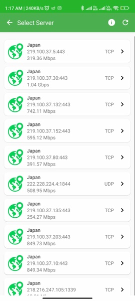 TRUE VPN Ekran Görüntüsü 1