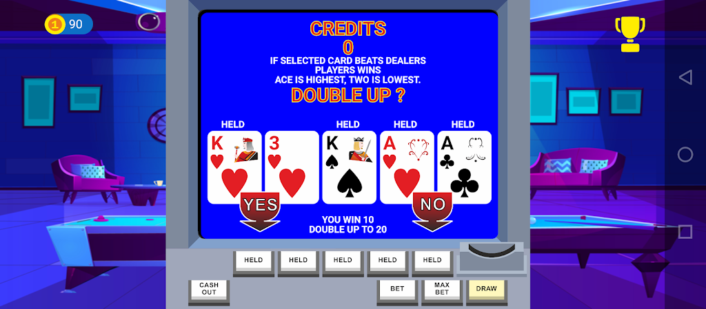 Video Poker Big Bet Скриншот 1