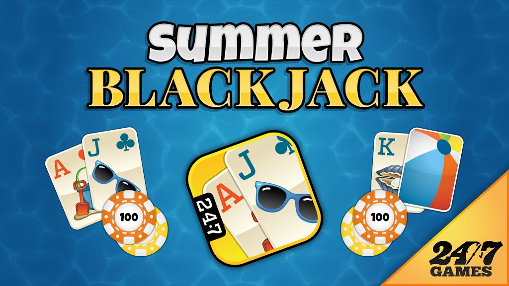 Summer Blackjack Ảnh chụp màn hình 0