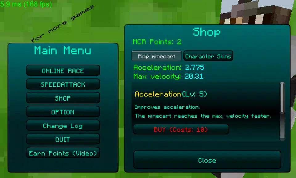 Minecart Race Adventures Скриншот 2